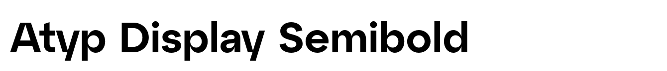 Atyp Display Semibold image
